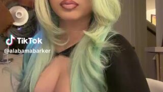 Alabama Barker Showing Off Her Big Tits