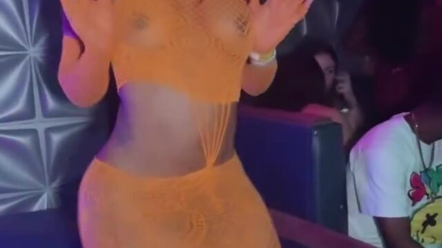 Tommie Lee Nude Showing Off Her Big Tits